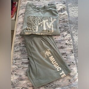 MTV Charcoal Lounge Hoodie